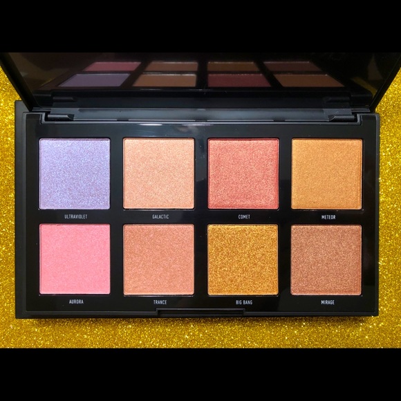 BNIB! Morphe Stellar Impact Highlighter Palette 8S - Picture 1 of 8